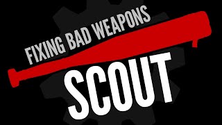 Fixing TF2s Worst Weapons  Scout [upl. by Atiuqat]