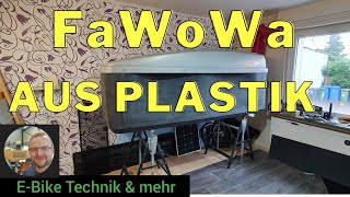 Fahrrad Wohnwagen aus Plastik der Anfang FaWoWa aus Plastik Teil 1 [upl. by Enelym]