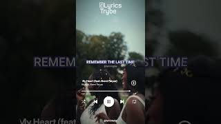 Wizkid ft Brent Faiyaz  Piece Of My Heart Lyrics lyricstrybe afrobeats [upl. by Weismann]