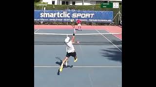 Meilleur point à 46 National Tennis Cup  1 [upl. by Molahs]