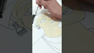 Durga devi painting art matarani aditiarts shorts youtubeshorts [upl. by Caneghem]