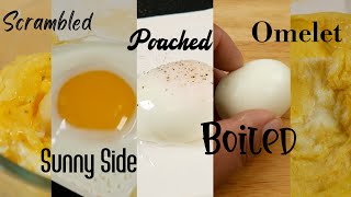 How To Cook Egg Microwave Easy Simple 5 Ways [upl. by Yrogerg]