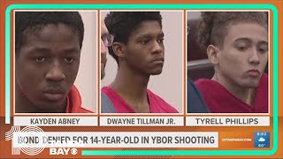 Bond denied for 14yearold accused in Ybor shooting [upl. by Lemire988]