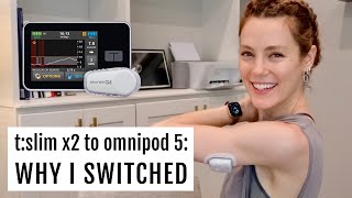 Why I Switched From The Tslim X2 To The Omnipod 5 [upl. by Adnimra498]