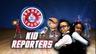 NBA Hoop Troop Kid Reporters with NBA AllStars Part 3 [upl. by Kiehl]