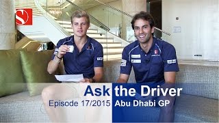 AskTheDriver – Abu Dhabi – Episode 172015 – Sauber F1 Team [upl. by Mycah]