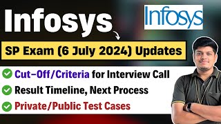 Infosys SP Exam CutOff  Criteria for Interview Call  Result Timeline  Scoring on Which Basis [upl. by Andrey404]