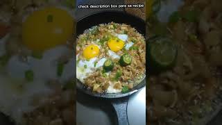 PORK SISIG EASY RECIPE shorts [upl. by Adiehsar]