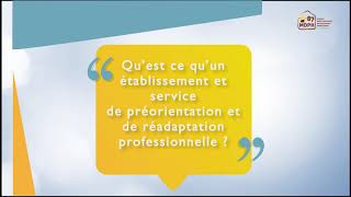 Les orientations professionnelles MDPH [upl. by Knox177]