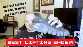 Nike Free Metcon 4 Vs NoBull Vs budget Best Lifting Shoe [upl. by Eissat]