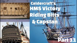 Working on the Riding Bitts and Main Capstan HMS Victory [upl. by Ramalahs70]