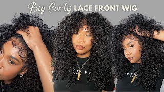 The Most Natural Big Fluffy Curls  No Work Needed Curly Baby Hair Wig  Ft Nadula Hair [upl. by Ahsineb]