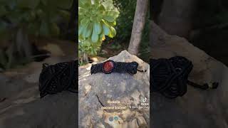 mookaite mookata macrame bracelet stoneflowvibes [upl. by Aicilanna]