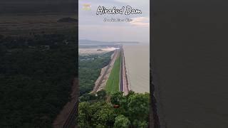 Hirakud Dam Gandhi Minar View 👌😲👌 hirakuddam sambalpur exploreraby shorts shortvideo dam [upl. by Tai]