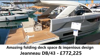 Boat Tour  Jeanneau DB43  £772225 [upl. by Anitsirhc]