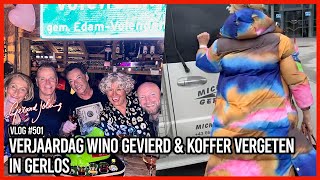 VERJAARDAG WINO GEVIERD amp KOFFER VERGETEN IN GERLOS  GERARD JOLING  VLOG501 [upl. by Nodnarb179]