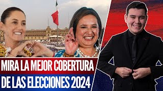 Elecciones2024  SALEN RESULTADOS de las VOTACIONES en MÉXICO  Cobertura Total [upl. by Lennaj]