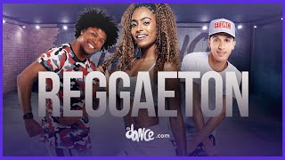 Reggaeton  J Balvin  FitDance Life Coreografía Dance Video [upl. by Ayoj736]