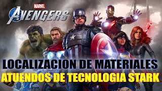 Donde Conseguir los Objetos de la Misión quotAtuendos de Tecnología Starkquot  Marvel Avengers [upl. by Rein]