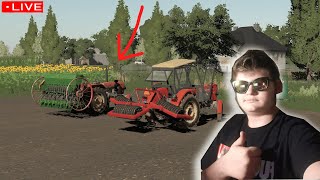 WPADAJ NA LIVE 🔴 SZUKAMY MODÓW NA WUJKOWĄ FARMĘ FS19 😎 nażywo bartek5578 [upl. by Andeee]