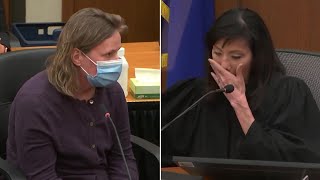 Kim Potter judge break down trying to explain sentence  LiveNOW from FOX [upl. by Harmonia]