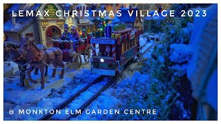 Lemax Christmas Village 2023 4K [upl. by Mouldon]