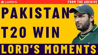 Shahid Afridi steers Pakistan to T20 World Cup Glory in 2009  Match Highlights  Lords [upl. by Pompea]