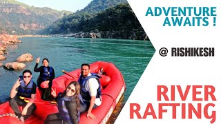 RIVER RAFTING WHITE WATER RISHIKESH  BEST IN INDIA 4K GANGA ROCK CRASH  SWIMMING REVIEW [upl. by Peppel]