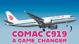 Comac C919 Takes on Boeing and Airbus in the Skies [upl. by Atinrahs]