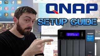 QNAP NAS Guide Part 1  Setup RAID Volumes IP and Shared Folders [upl. by Florio]