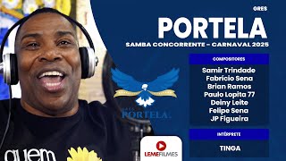 Portela 2025  SAMBA CAMPEÃO  Samir Trindade e Parceiros [upl. by Ailadi482]