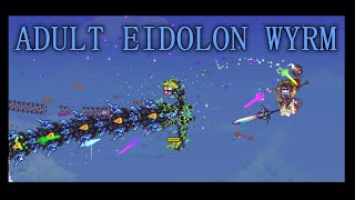 Terraria Calamity  Adult Eidolon Wyrm Master Mode  Enraged [upl. by Naillik]