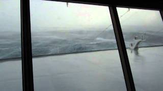 Cape Horn Storm  MS Veendam  Holland America  December 2010 [upl. by Anirehc]