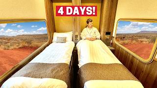 First Class Sleeper Train Across Australia  The Ghan [upl. by Eicram639]