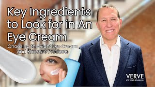 Key Ingredients to Look for in An Eye Cream  Choosing the Right Eye Cream [upl. by Hakeber]