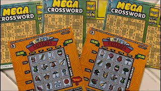 Mega Crossword amp Loteria Scratchers [upl. by Natala]