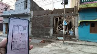 Our Ongoing Construction Project in Rourkela  20 X 35 feet House Walkthrough [upl. by Aroved]