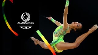 Rhythmic Gymnastics Individual AllAround  Day 2 Highlights  Part 9  Glasgow 2014 [upl. by Erich]