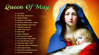 Queen Of May  Crowning Song To Our Lady  Month Of May  Month Of Mother Mary Hymn  Ave Maria3 [upl. by Mureil]