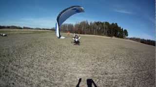 First flights with DIY paramotor quad [upl. by Ylrebmek]