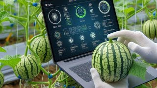 Boost Muskmelon Yields with Jain Precision Farming Technology 🌱🍈” [upl. by Ettevets]