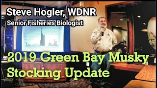 Green Bay Musky Stocking  Steve Hogler WDNR 031319 [upl. by Randene]