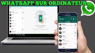 COMMENT CONNECTÉ WHATSAPP SUR ORDINATEUR PC [upl. by Finbar]