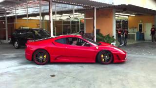 F430 scuderia with novitec [upl. by Lexerd]