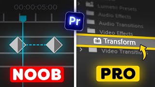 Easiest Way To Make SAVAGE Transitions Premiere Pro Tutorial [upl. by Eveiveneg]