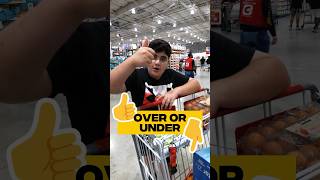 Costco Over Or Under⁉️ Part 2‼️ costco costcoguys aj bigjustice boom [upl. by Anert]