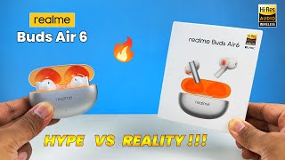 Realme Buds Air 6 ⚡ New Budget Flagship Earbuds With LHDC ⚡ Best Earbuds In 3300rs  ⚡ [upl. by Chrotoem]