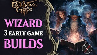 Baldurs Gate 3 Wizard Build Guide  Early Game Wizard Builds Necromancer Abjuration Fighter Evo [upl. by Kissee734]