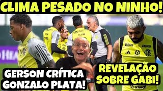 DEMISSÃO DE TITE IGUAL ABEL BRAGA CLIMA PESADO NO NINHO GERSON DETONA PLATA A VERDADE SOBRE GABI [upl. by Gib]