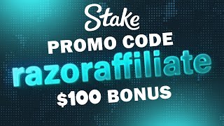 STAKE PROMO CODE 2024 UP TO 500 ON BALANCE BONUS [upl. by Wavell]